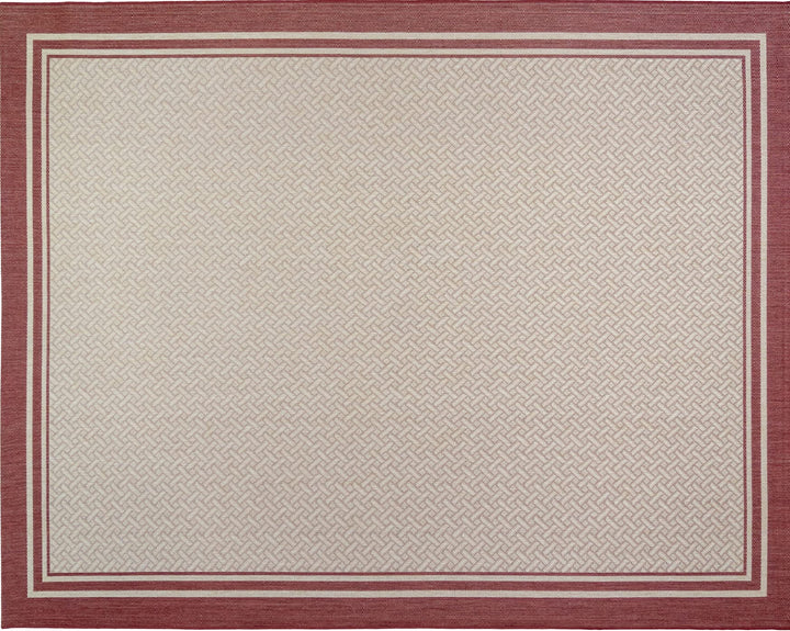 Gertmenian Indoor Outdoor Classic Flatweave Area Rug Stain & UV Resistant Carpet 7'10" x10'