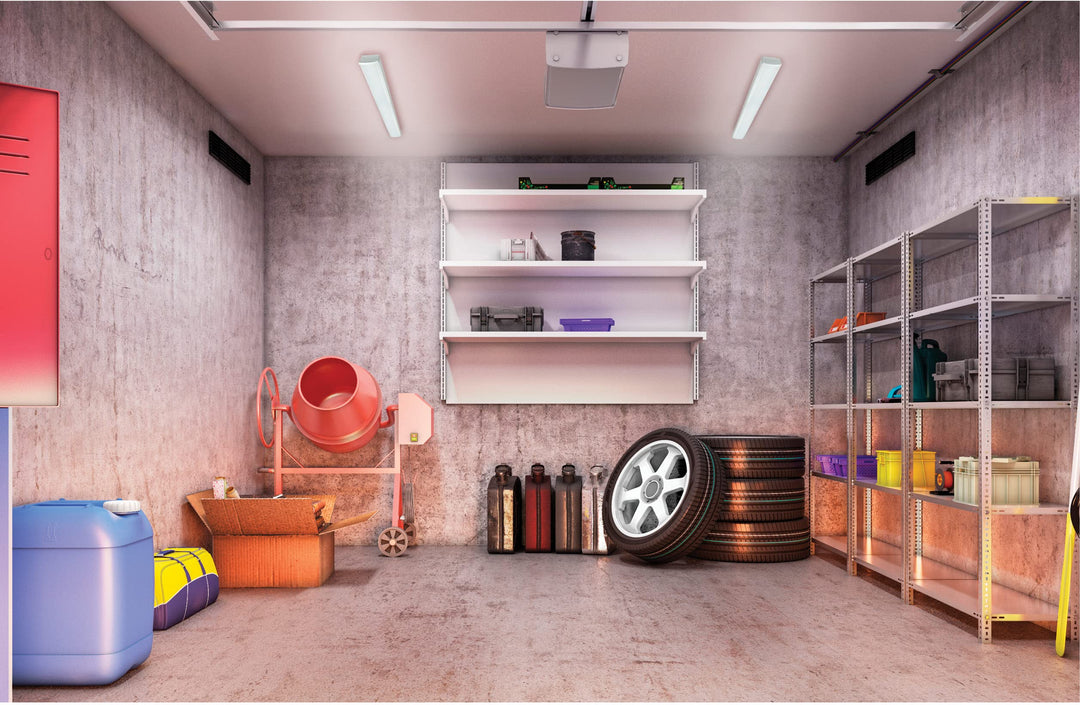 Nuvo 65/1091 LED Ceiling Wrap White 2.59x24.50x5.50 - Diamond Home USA