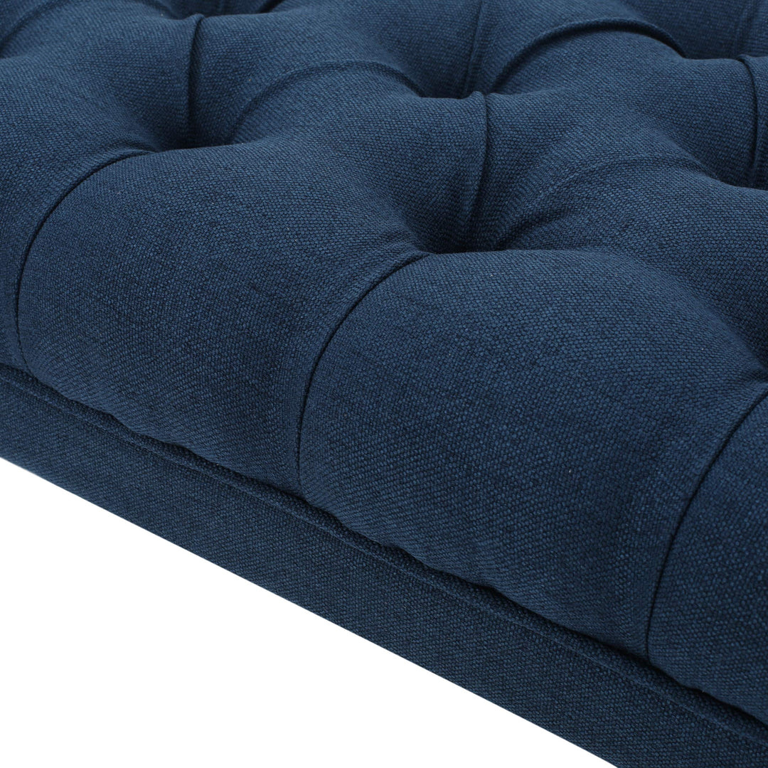 Christopher Knight Home Scarlett Fabric Ottoman Bench Dark
