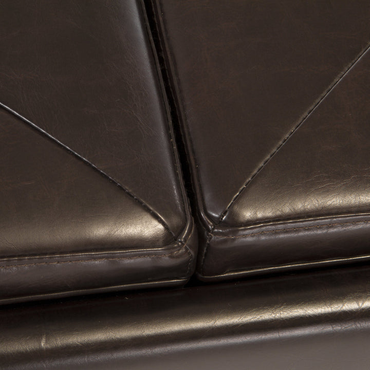 Christopher Knight Home Maxwell Bonded Leather Double Tray Ottoman Brown 38 x - Diamond Home USA