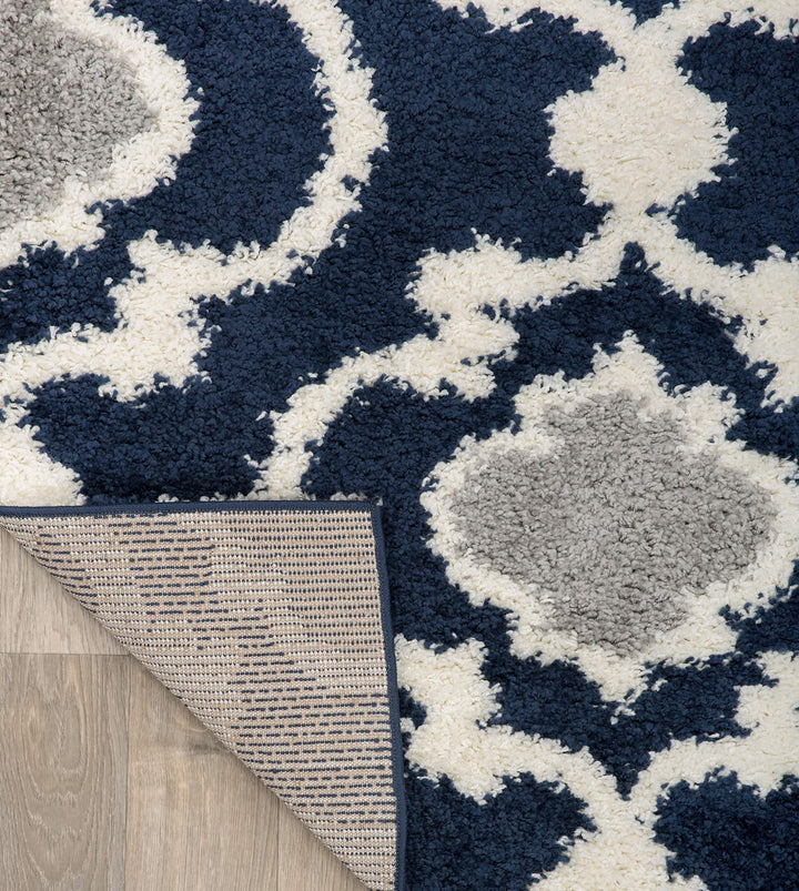 Porch & Den Touro Trellis Shag Area Rug