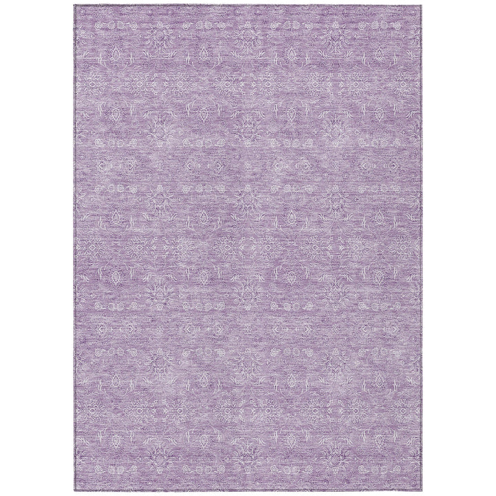 Addison Rugs Chantille ACN703 Lavender 5' x 7'6" Indoor Outdoor Area Rug Easy Lavender - 5' x 7'6"