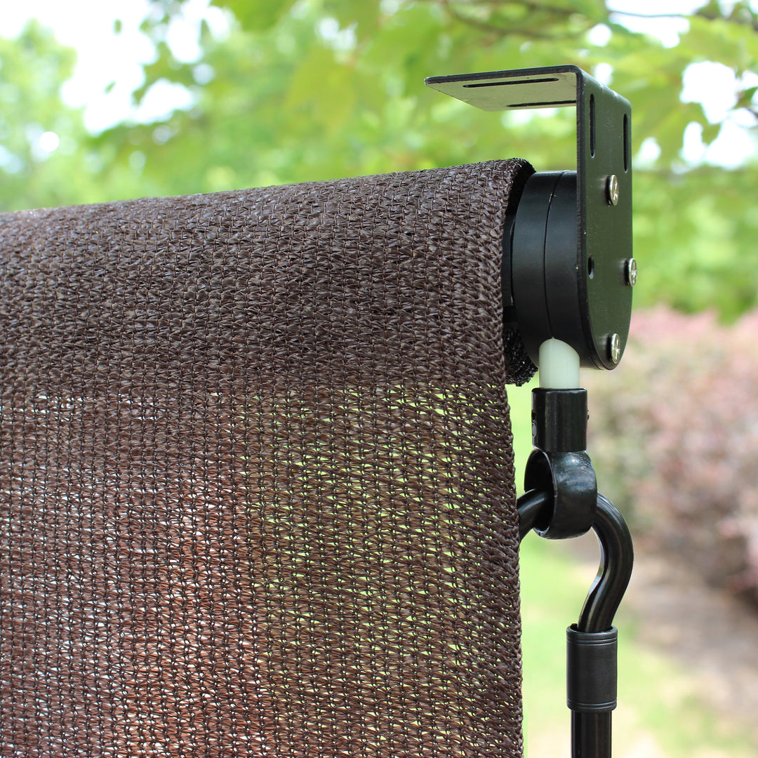 Radiance Cordless Roller des for Porch Patio & Sunroom - Waterproof Solar - Diamond Home USA