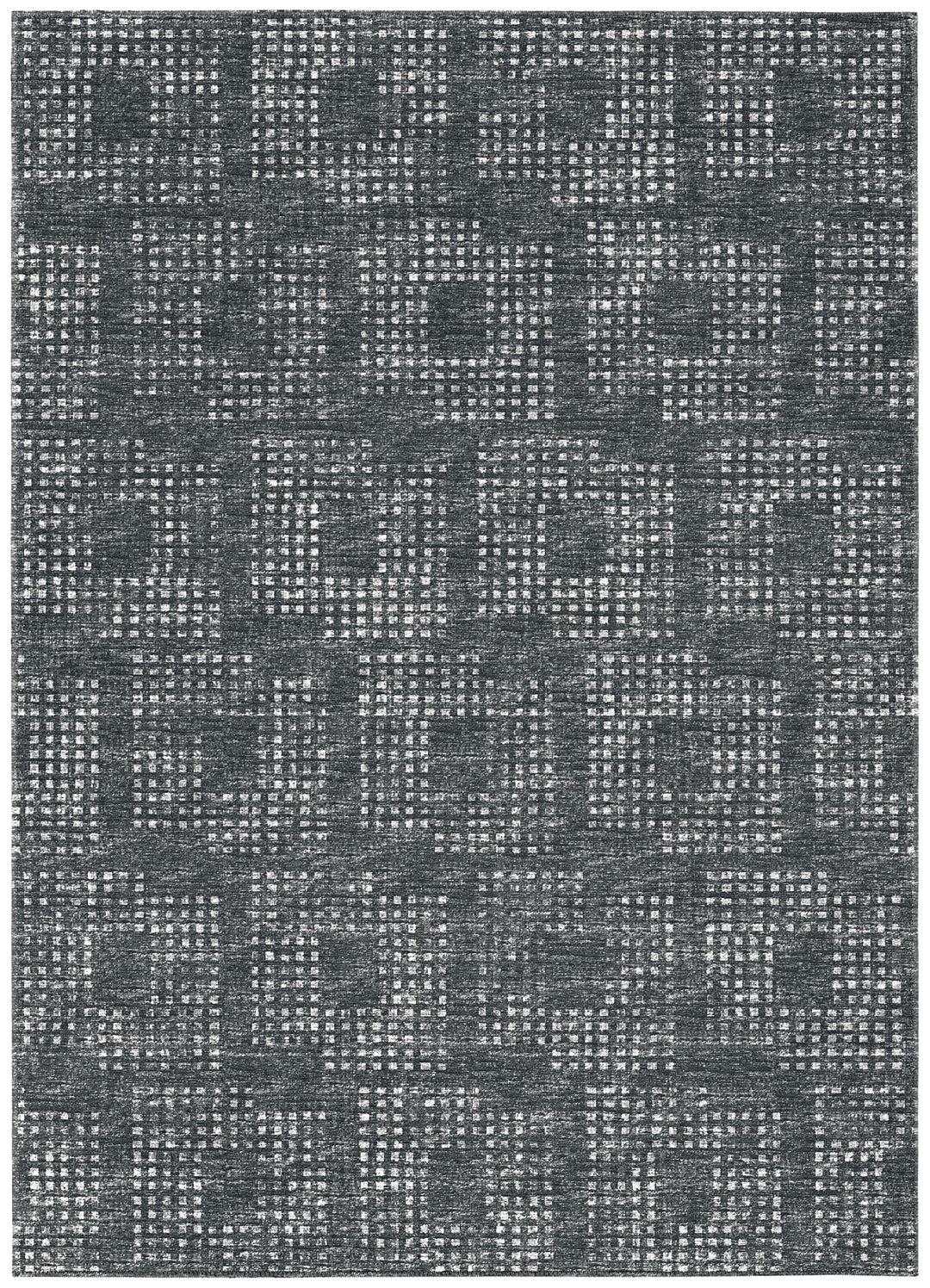 Addison Rugs Eleanor AER31 Black 10' x 14' Indoor Outdoor Area Rug Easy Clean 10' x 14' - Black