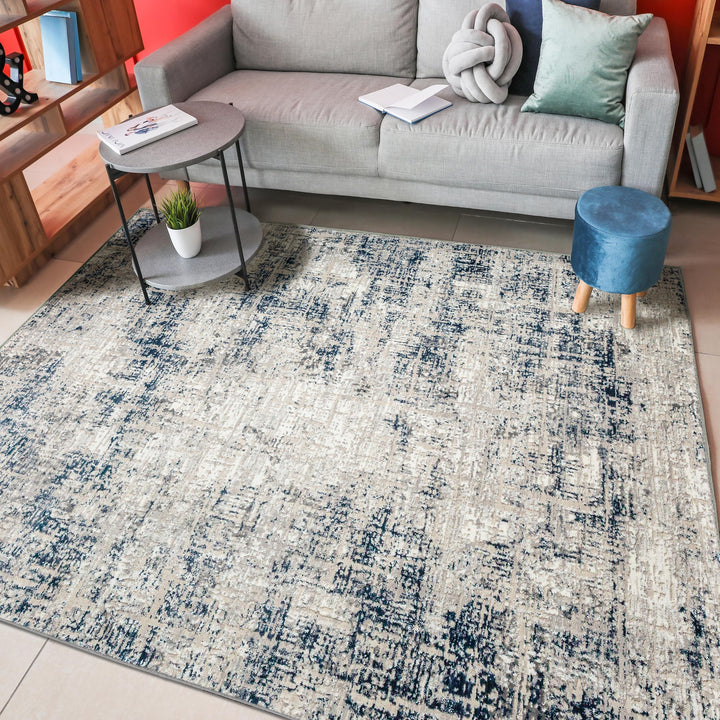 Radici USA Livigno 1241 Area Rug 5'3"x7'3" Blue 5'3" X 7'3" - Blue