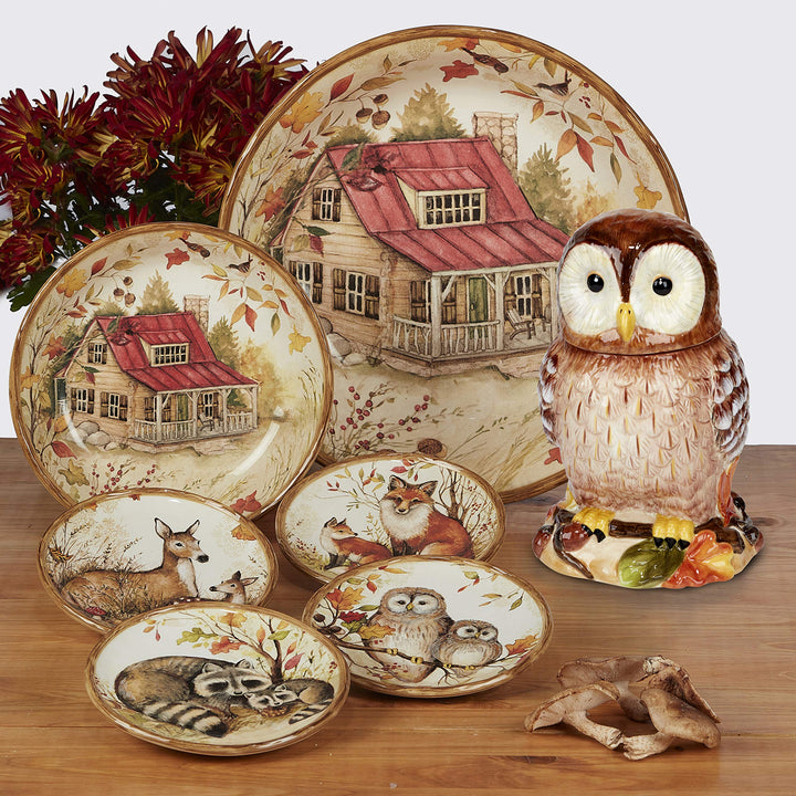 Certified International Pine Forest Rectangular Platter. - Diamond Home USA
