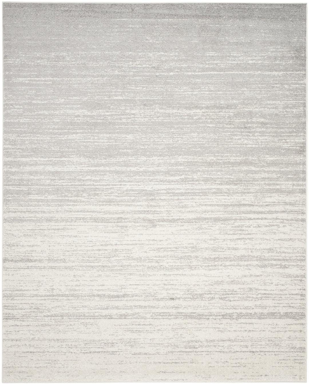 SAFAVIEH Adirondack Collection Area Rug - 6' x 9' Ivory & Silver Modern Ombre - Diamond Home USA