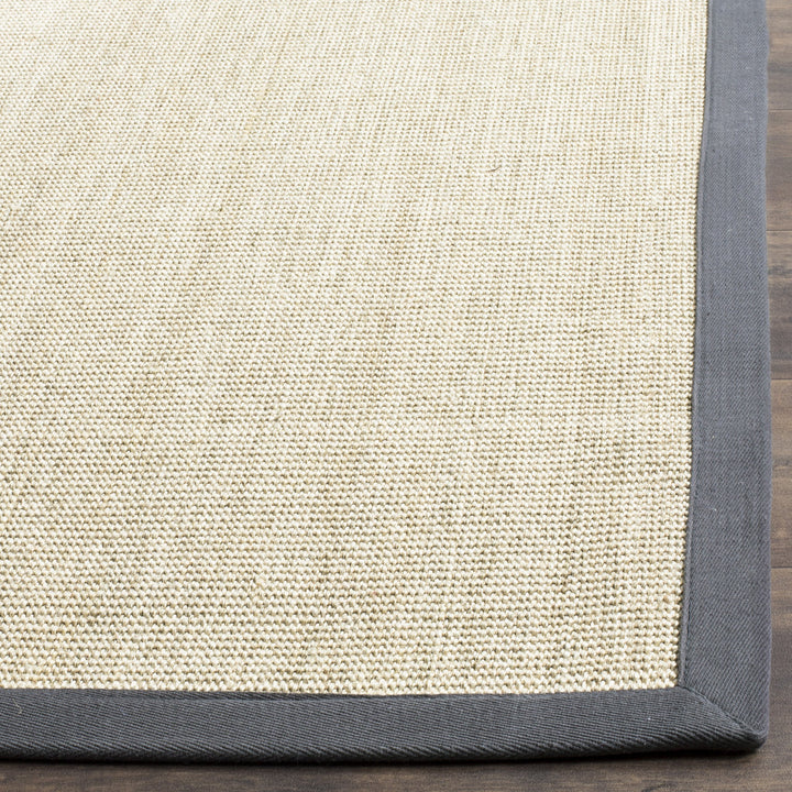 SAFAVIEH Natural Fiber Collection Accent Rug - 2' x 4' Marble & Grey Border - Diamond Home USA