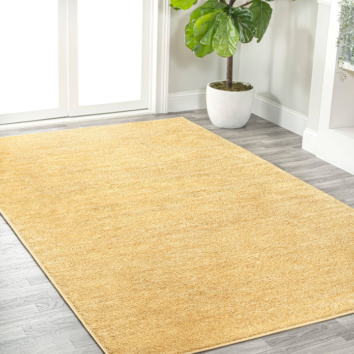 JONATHAN Y Tumbling Solid Low-Pile Area Rug