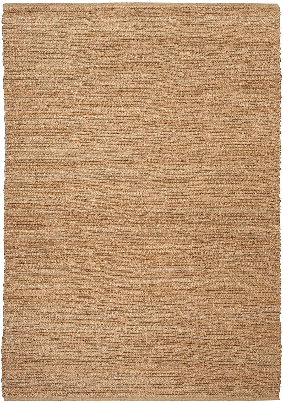 Nourison Natural Jute Solid Natural 6' x 9' Area Rug Easy Cleaning Non - Diamond Home USA
