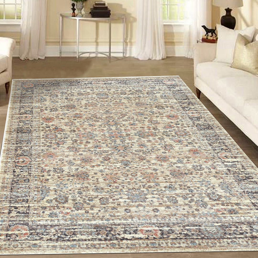 Radici USA Seriate Rug 3'3 x 4'11 Beige 3'3" x 4'11" - Beige