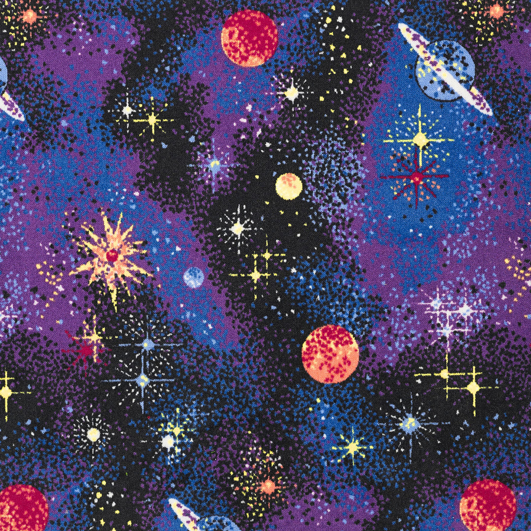 Joy Carpets Fluorescent Space Explorer Area Rug