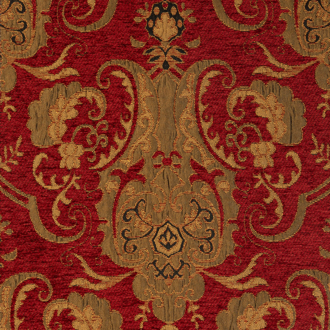 Sherry Kline China Art Table Runner (13 x 90) (Red) - Diamond Home USA