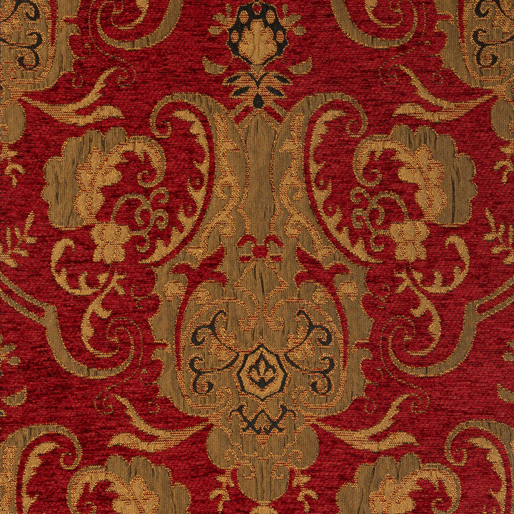 Sherry Kline China Art Table Runner (13 x 90) (Red) - Diamond Home USA