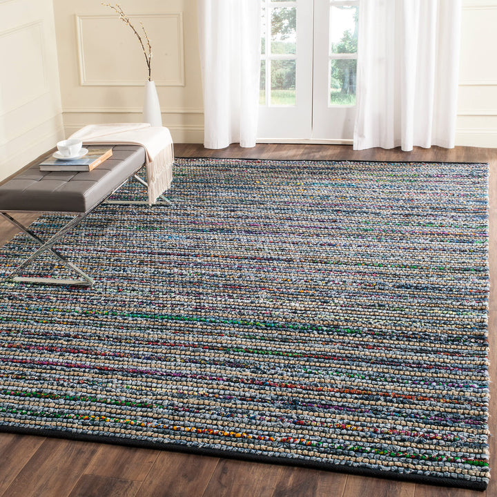 SAFAVIEH Cape Cod Collection Runner Rug - 2'3" x 8' Multi & Natural Handmade - Diamond Home USA