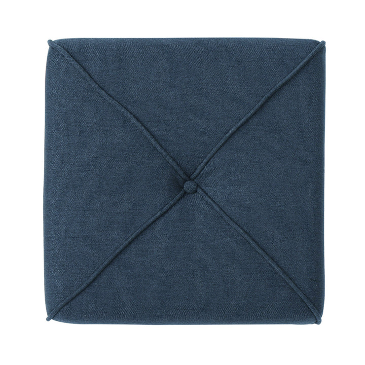 Christopher Knight Home Kenyon Fabric Square Ottoman Dark