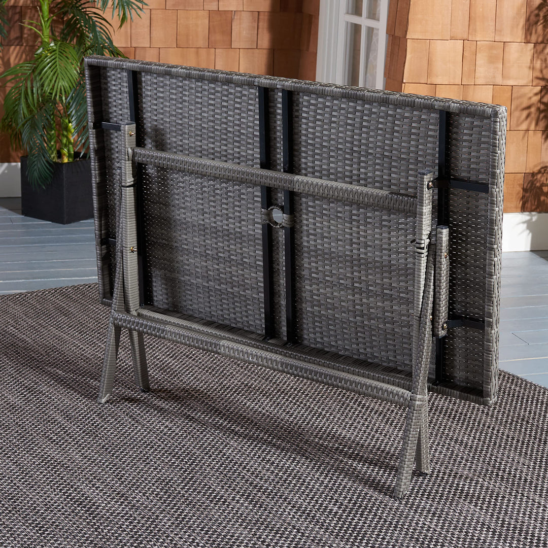 Safavieh PAT7503A Outdoor Collection Akita Rectangle Folding Table