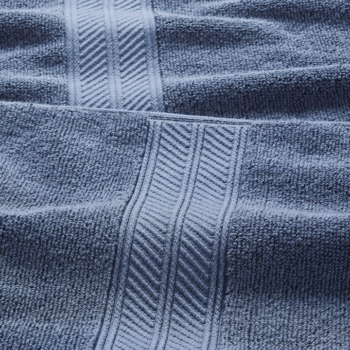 Modern Threads Trefoil Filigree 6-Piece Reversible Yarn Dyed Jacquard Towel