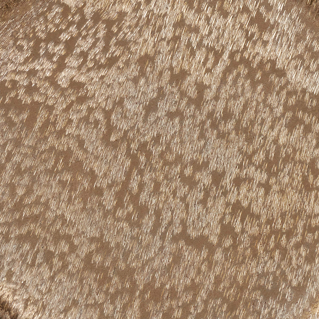 SARO LIFESTYLE CH96.GL13R Brossé Collection Brushed Aluminum Chargers (Set of Gold - Diamond Home USA