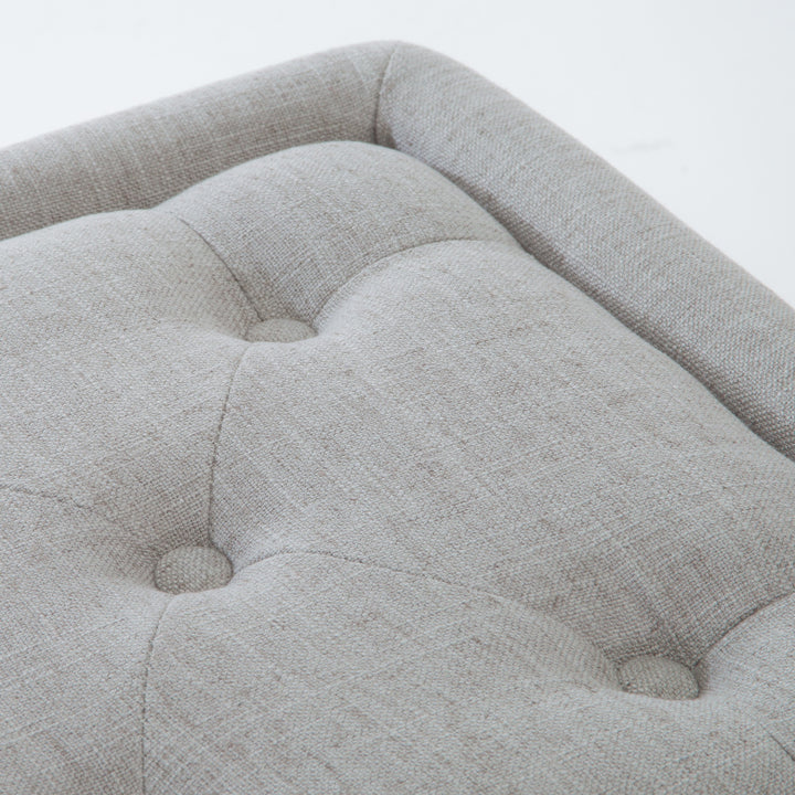 Best Selling Carolina Fabric Storage Ottoman