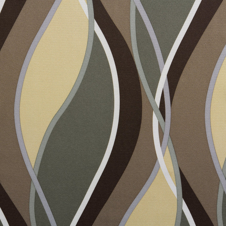 No. 918 Intersect Ogee Print Semi-Sheer Grommet Curtain Panel