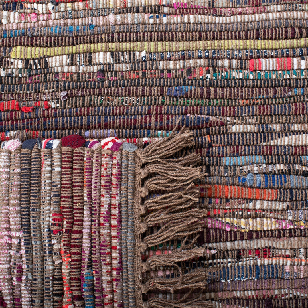 SAFAVIEH Rag Rug Collection Runner Rug - 2'3" x 6' Rust & Multi Handmade Boho - Diamond Home USA