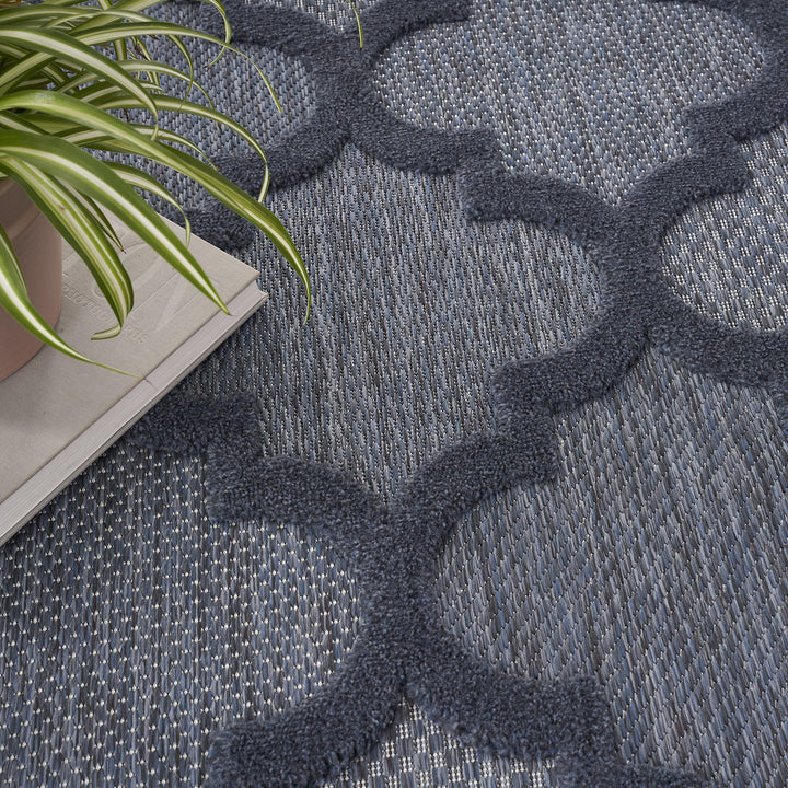 Nourison Easy Care Indoor/Outdoor Moroccan Trellis Area Rug