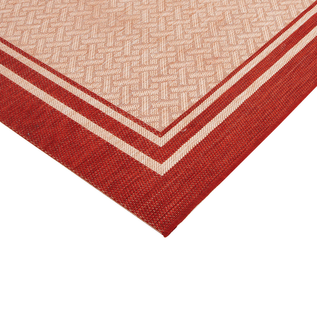 Gertmenian Indoor Outdoor Classic Flatweave Area Rug Stain & UV Resistant Carpet 7'10" x10'