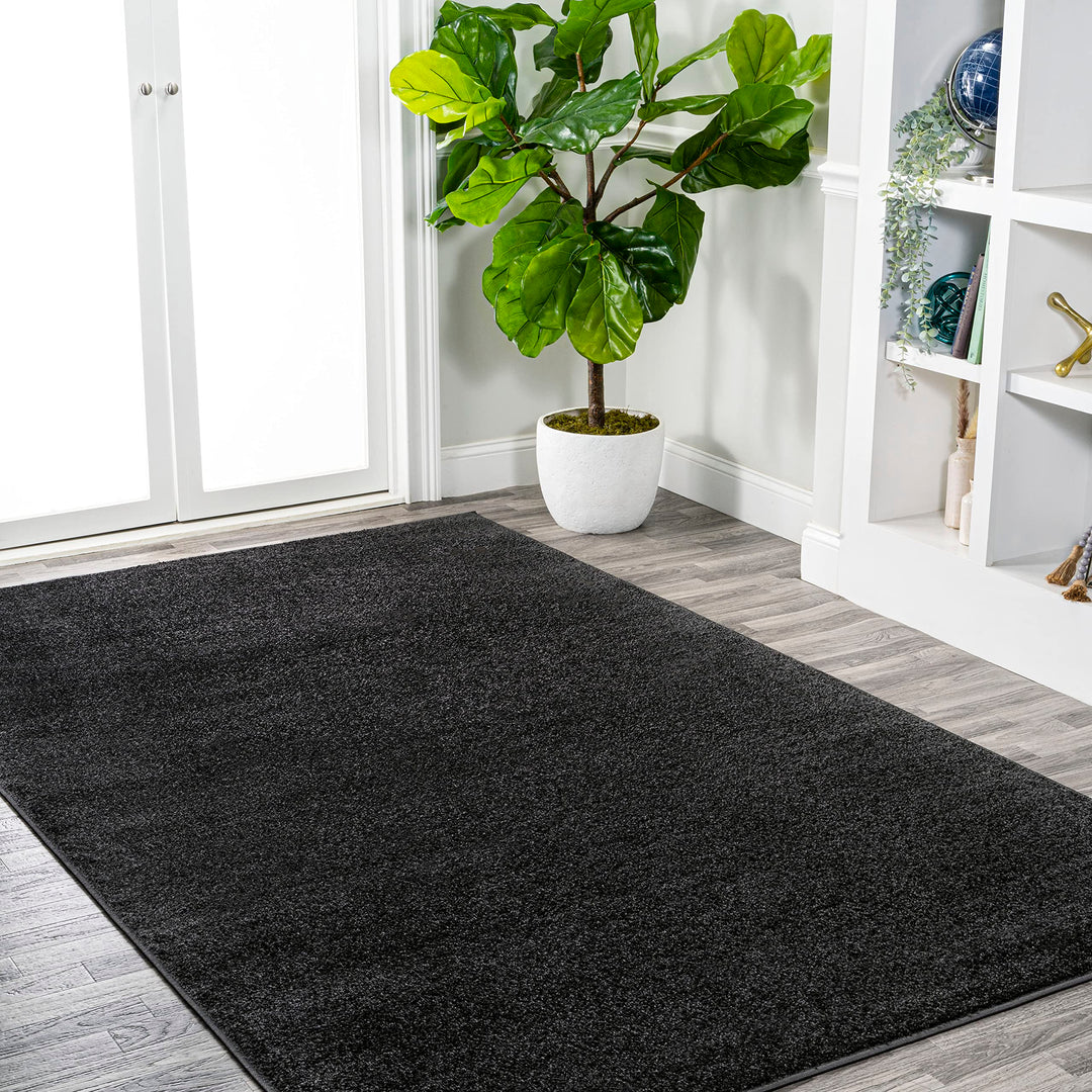 JONATHAN Y Tumbling Solid Low-Pile Area Rug