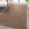 JONATHAN Y SEU100J-6 Haze Solid Low-Pile Indoor Area Rug Coastal Bohemian 6 X 9 - Brown