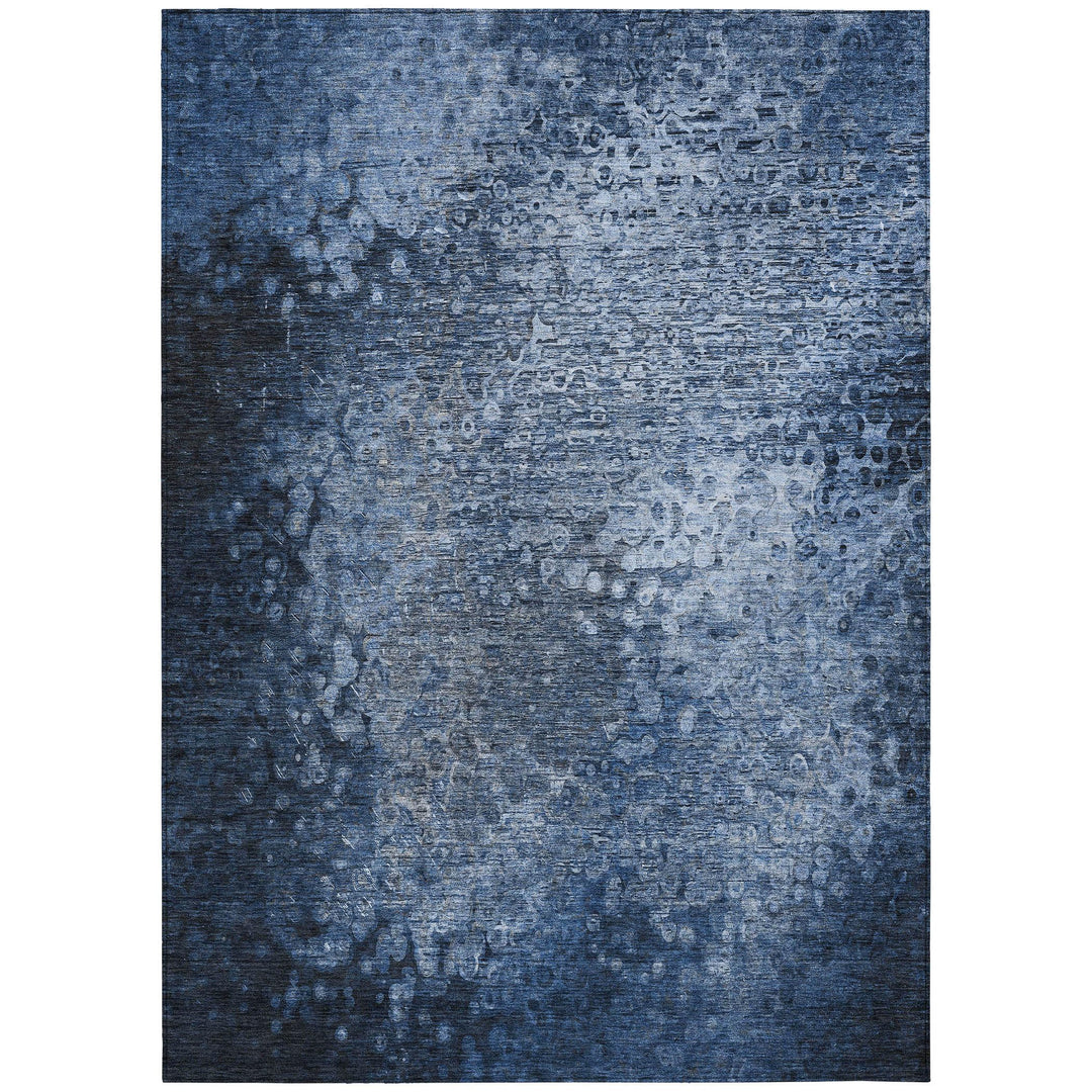 Addison Rugs Chantille ACN565 Blue 5' x 7'6 Indoor Outdoor Area Rug Stain Blue - 5' x 7'6"