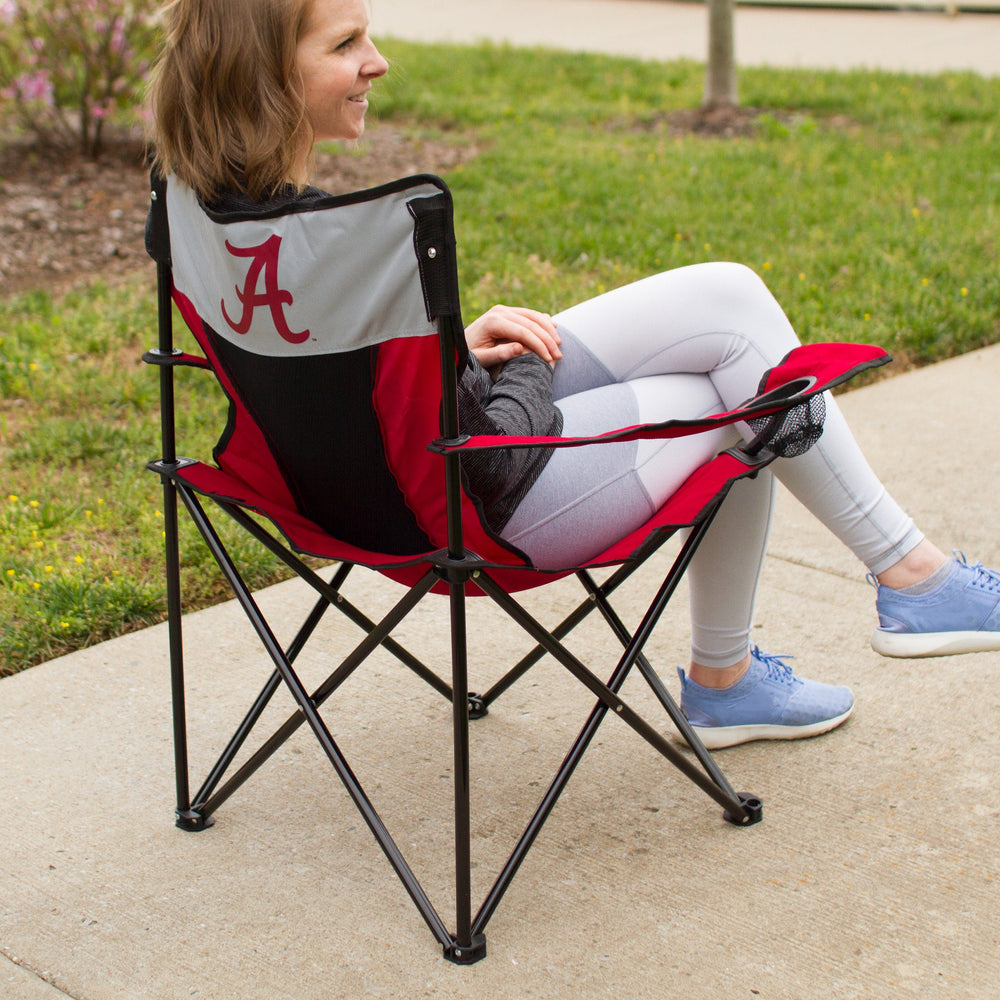 logobrands Officially Licensed NCAA Unisex Elite Chair One Size Michigan - Diamond Home USA