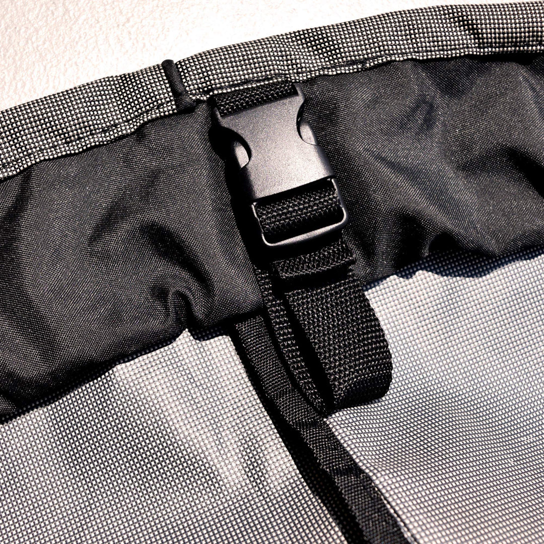 Budge NeverWet Mojave Patio Oval Table and Chairs Combo Cover Black Ivory Large - Diamond Home USA