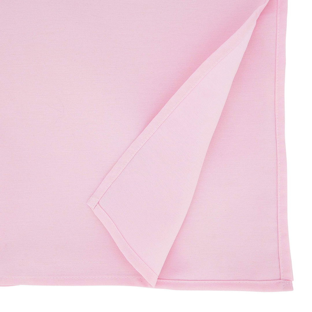 SARO LIFESTYLE Collection Casual Design Everyday Tablecloth 90" x 120" Pink - Diamond Home USA