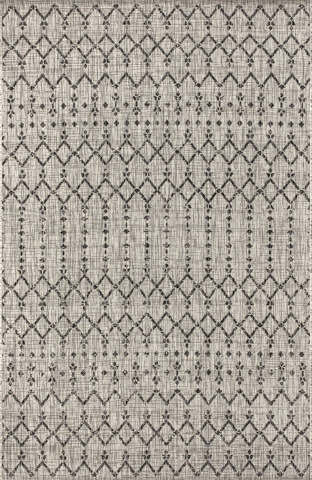 JONATHAN Y Trebol Moroccan Geometric Textured Weave Indoor/Outdoor Area Rug