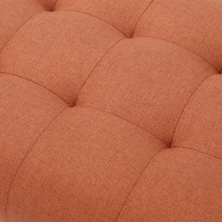 Christopher Knight Home Demi Fabric Bench Orange - Diamond Home USA