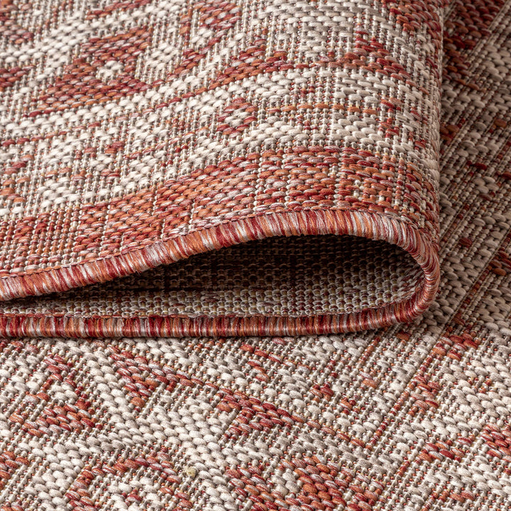 JONATHAN Y Rozetta Medallion Textured Weave Indoor/Outdoor Area Rug