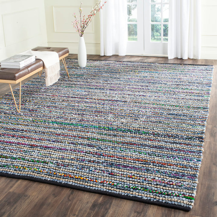 SAFAVIEH Cape Cod Collection Runner Rug - 2'3" x 8' Multi & Natural Handmade - Diamond Home USA