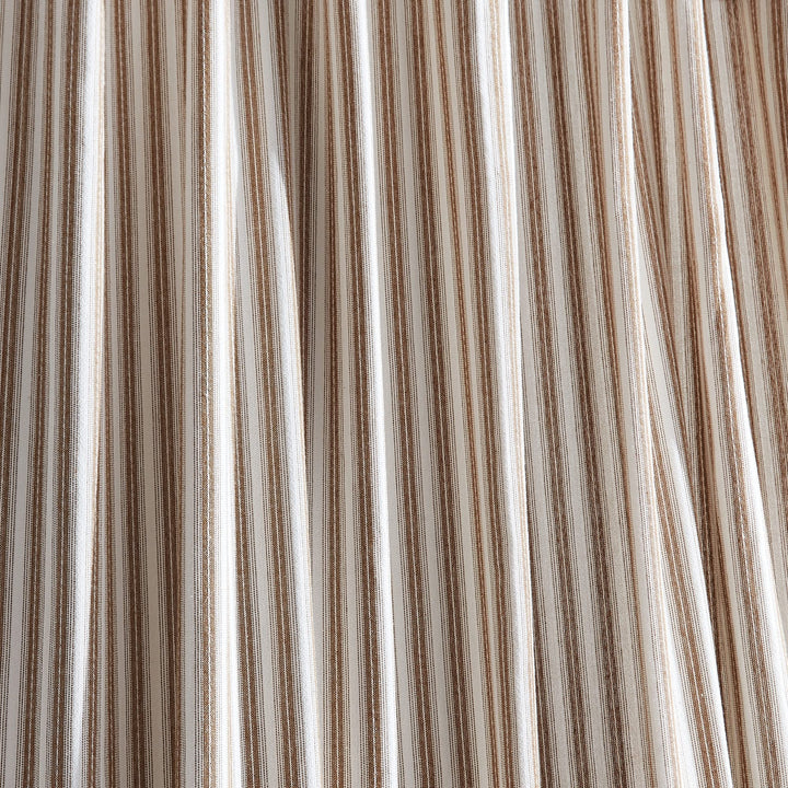 G.H. Bass & Co. Striped Curtains - Peak Stripe - 2 Panels 50 x 95 Inches - Light - Diamond Home USA