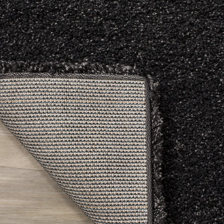 SAFAVIEH Milan Shag Collection Accent Rug - 2' x 4' Dark Grey Solid Design - Diamond Home USA