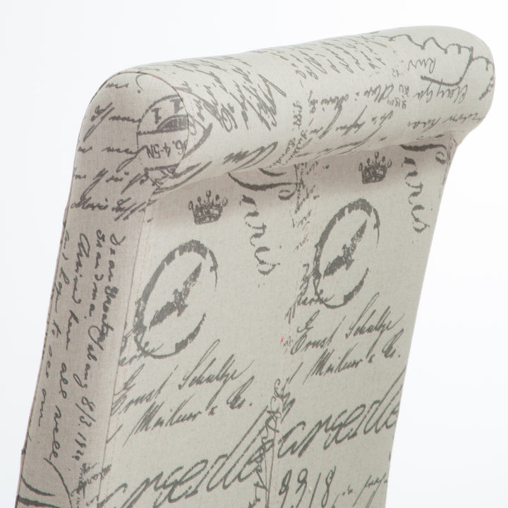 Christopher Knight Home French Linen Dining Chairs 2-Pcs Set Light Brown - Diamond Home USA