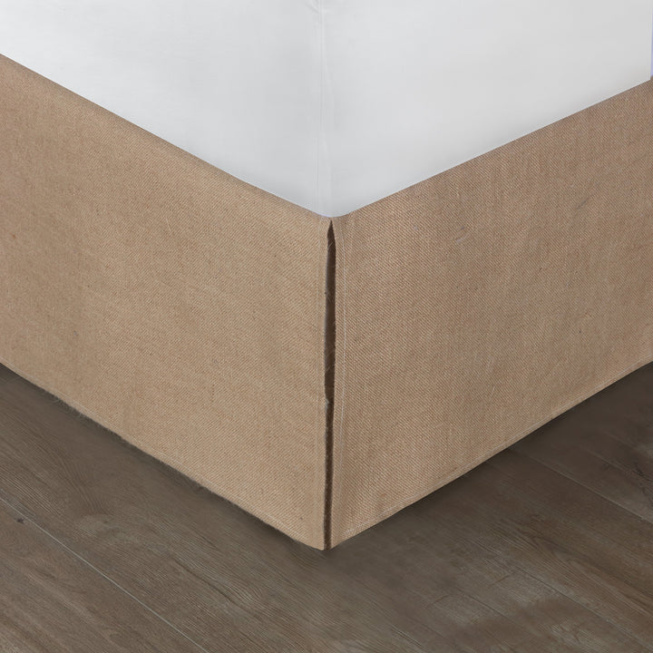 Greenland Home Burlap Bed Skirt