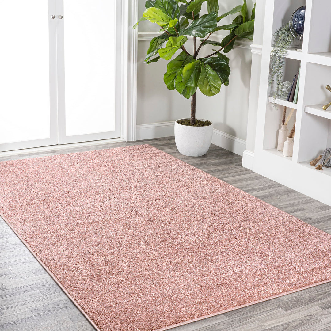 JONATHAN Y Tumbling Solid Low-Pile Area Rug