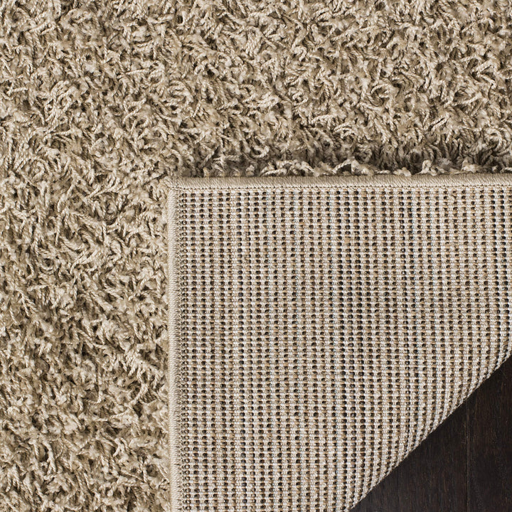 SAFAVIEH Athens Shag Collection Runner Rug - 2'3" x 6' Beige Non-Shedding & Easy - Diamond Home USA