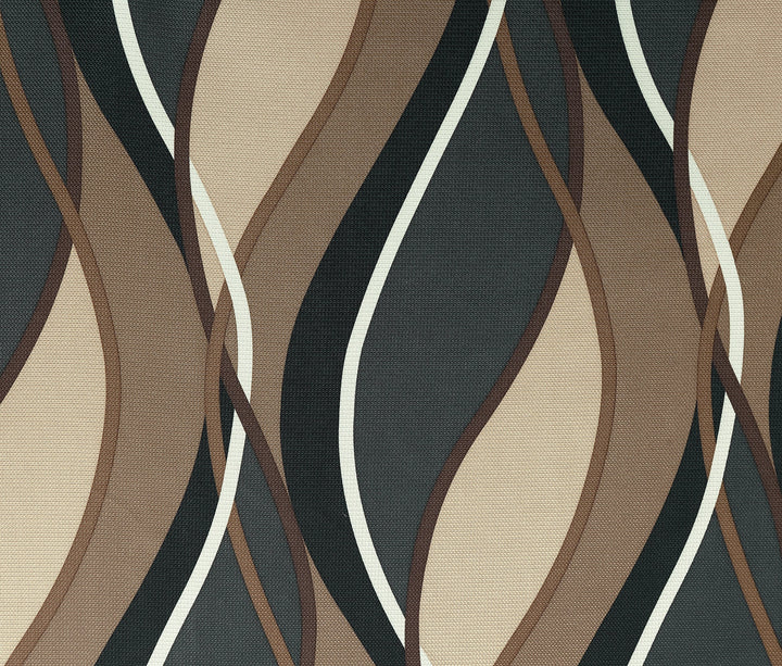 No. 918 Intersect Ogee Print Semi-Sheer Grommet Curtain Panel