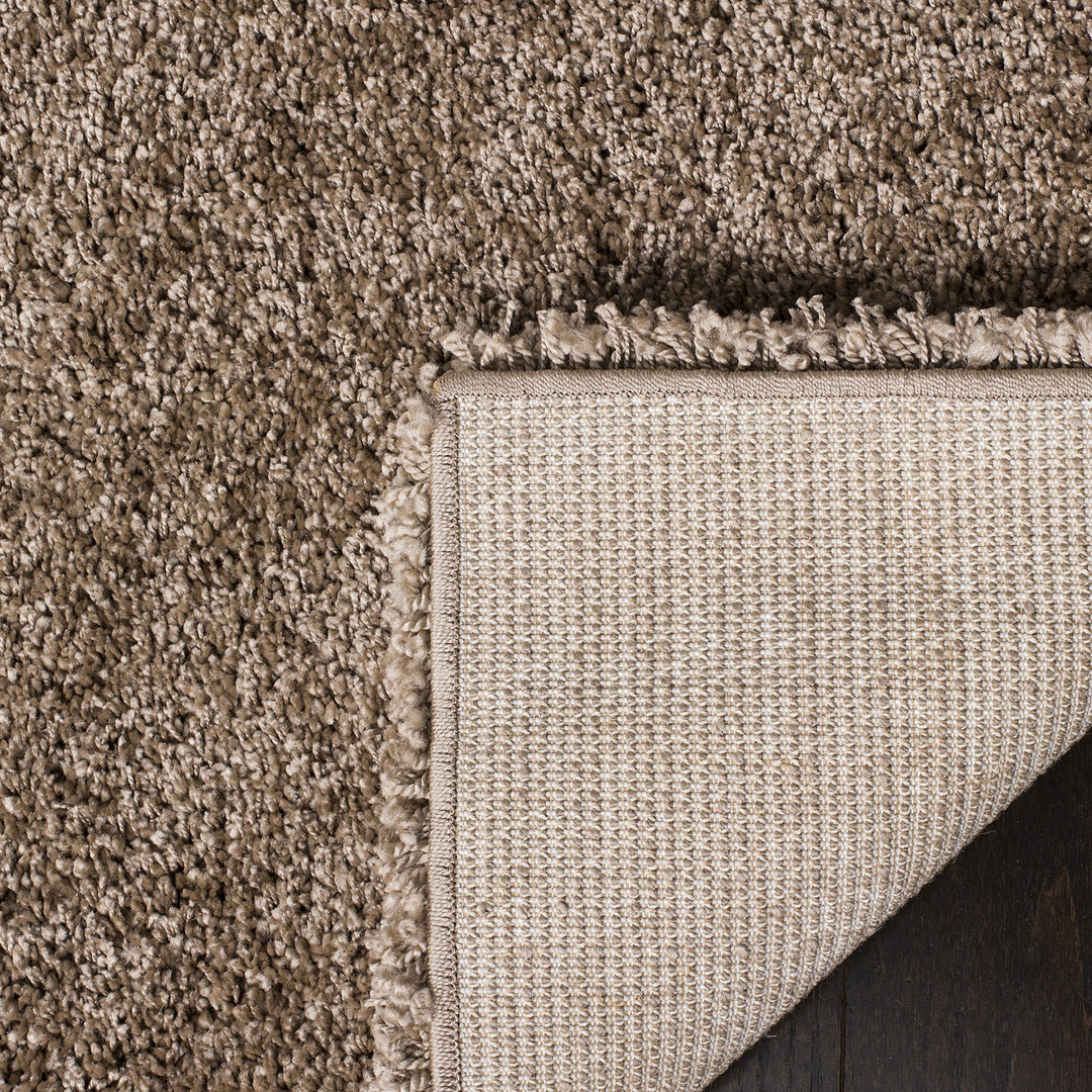 SAFAVIEH Milan Shag Collection Accent Rug - 2' x 4' Dark Beige Solid Design - Diamond Home USA