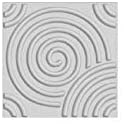 3D Contemporary Wall Panels Spiral Design (Pack 10) White Organic