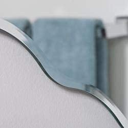 Bathroom Mirror Silver /n Includes Hardware