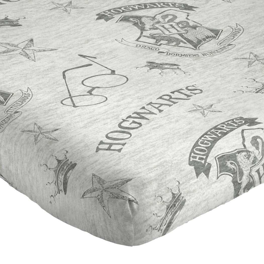 Kids Grey Harry Potter Sheet Set Twin Navy Hogwarts Bedding Star Crown Bed Sheets Birds Animal Stripe Glasses Novel Trendy Adventure Soft