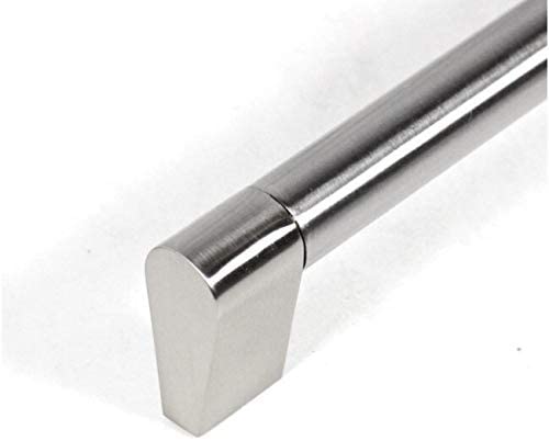 Contemporary 5 75 inch Sub Zero Stainless Steel Cabinet Bar Pull Handles (Case 15) Grey Nickel Finish - Diamond Home USA